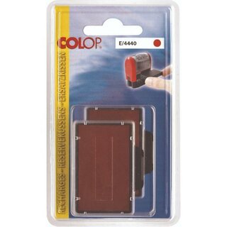 Colop Ersatzkissen f.5203/5253 rot E/4440, BP 2 St�ck