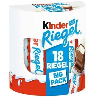 Ferrero Kinder Riegel 18 Stck
