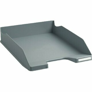 Briefkorb Exacompta 11341D Combo, stapelbar, Ma�e: 346 x 255 x 65mm, grau