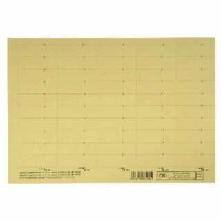 Blankoschilder Elba 83582, 58 x 18mm, gelb, 50 St�ck
