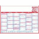 ZETTLER Tafelkalender 908-1315, 6M/1S, Karton, A4 quer,...