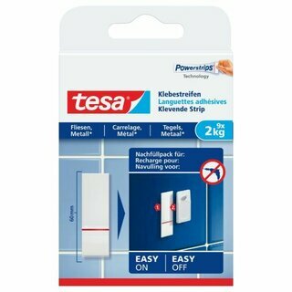 Powerstrips Tesa 77760, Fliesen, 2kg, 9 St�ck
