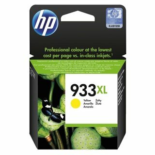 Tintenpatrone HP CN056AE - 933XL, Reichweite: 825 Seiten, gelb