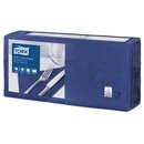 Servietten Tork 18346, Ma�e: 33 x 33cm, 3lagig, blau, 150...