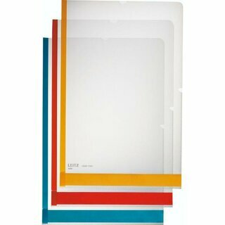 Leitz Sichth�llen Desk Free hoch PP transp. f.A4 0,15mm 6 St�ck