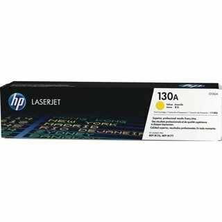 Toner HP CF352A, Reichweite: 1.000 Seiten, gelb