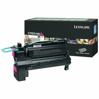 R�ckgabetoner Lexmark C792X1MG, Reichweite: 20.000 Seiten, magenta