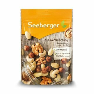 Seeberger Nusskernmischung: Pure Nuss-Mischung, glutenfrei, 400 g