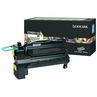 R�ckgabetoner Lexmark C792X1YG, Reichweite: 20.000 Seiten, gelb