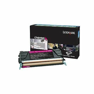 R�ckgabetoner Lexmark C748H1MG, Reichweite: 10.000 Seiten, magenta