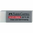 Radierer Faber-Castell 187120, DUST-FREE, Kunststoff, wei�