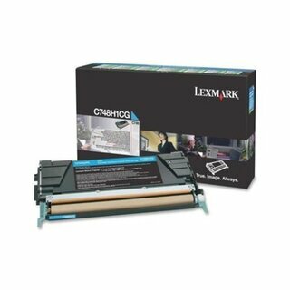 R�ckgabetoner Lexmark C748H1CG, Reichweite: 10.000 Seiten, cyan