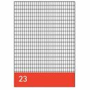 Kanzleipapier Herlitz, holzfrei, A3/A4, rautiert, 250 Blatt