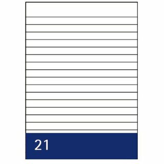 Kanzleipapier Herlitz, holzfrei, A3/A4, liniert, 250 Blatt