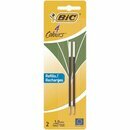 BIC Kugelschreibermine 929250, 0,4 mm, gr�n, 2 St�ck