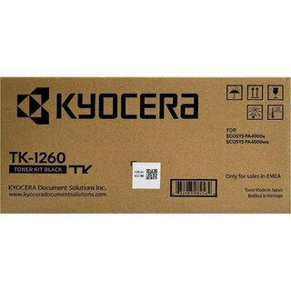 Kyocera 1T0C150NL0 Toner TK-1260, 10000 Seiten, schwarz