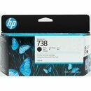 HP Tintenpatrone 738 498N4A, original, schwarz, 130 ml
