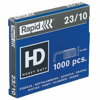Heftklammern Rapid 20599801, 23/10, verzinkt, 1000 St�ck