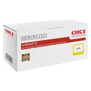 OKI 44844513 Toner, 10000 Seiten, gelb