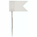 Alco Markierf�hnchen wei� 60x40x15mm 20 St�ck
