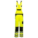 Portwest PW344Obr Hi-Vis Latzhose, gelb/schwarz, Gr��e: M