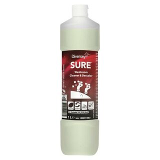 SURE �ko Sanit�rreiniger und Kalkl�ser W2638, 6 x 1L