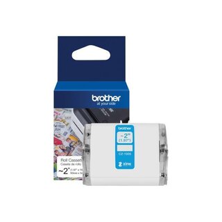 Brother Farbetiketten CZ-1005, 50mm x 5m, wei�