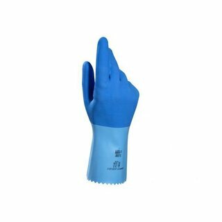 Latexhandschuhe Mapa Jersette 301, Farbe: blau, Gr��e 5