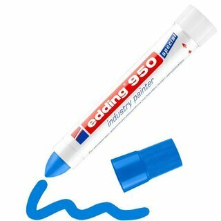 Edding Industriemarker 4-950003, Rundspitze, Strichst�rke: 10mm, blau