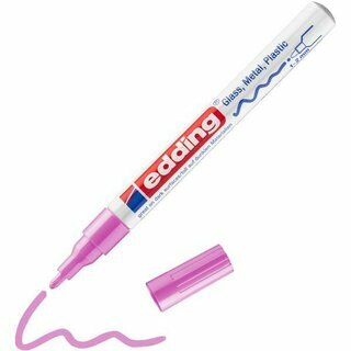 Edding 751-9 Lackmarker, rund, rosa