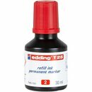 Edding Nachf�lltinte 4-T25002, Inhalt: 30ml, rot