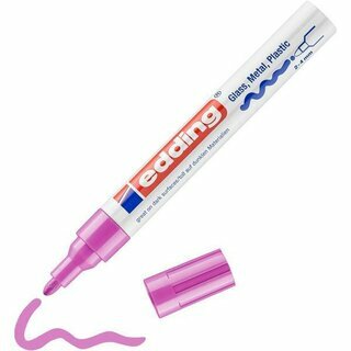 Edding 750-9 Lackmarker, rund, rosa