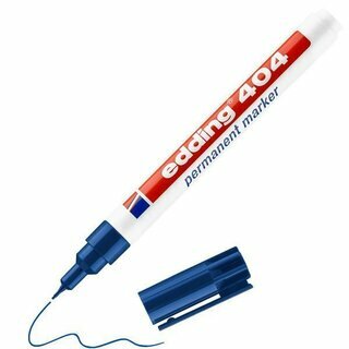 Edding Permanentmarker 4-404003, Rundspitze, Strichst�rke: 0,75mm, blau
