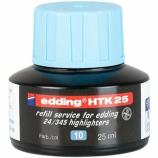 Nachf�lltusche edding HTK25, Inhalt: 25ml, blau