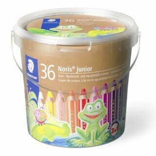Staedtler Noris junior 3 in 1 Kindermalstifte 140 C36, 36 St�ck