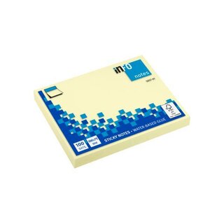 Info Notes 565701 Haftnotizen, 100x75mm, pastellgelb, 12 St�ck