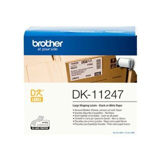 Brother Etiketten DK-11247, 103 x 164mm, wei�, 180 Etiketten