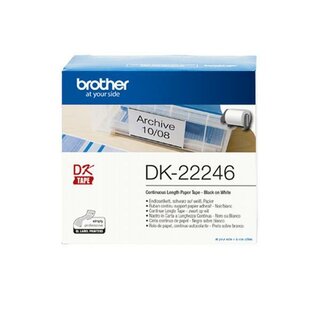 Brother Etiketten DK-22246, 30,48m x 103mm, f�r Brother QL wei�