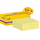 Post-It Super Sticky Notes, 76x76mm, gelb, 24 St�ck
