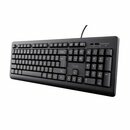 Trust TK-150 Tastatur QWERTY, kabelgebunden, schwarz