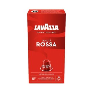 Lavazza Qualita Rossa Kapseln, 10 Packungen mit je 10 Kapseln