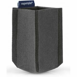 Magnetotray Magnetoplan 1227601, Stiftek�cher, Filz, small, grau