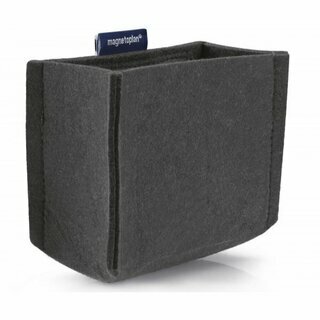 Magnetotray Magnetoplan 1227701, Stiftek�cher, Filz, medium, grau