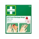 Cederroth Soft Foam Bandage Beige 51011019, 6cm x 2m
