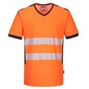 Portwest PW310Obrl Hi-Vis T-Shirt mit V-Ausschnitt,...