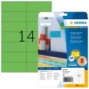 Etiketten Herma 5061, 105 x 42,3 mm (LxB), gr�n, 280 St�ck
