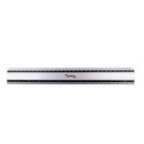Premium Doppelseitiges Aluminium-Lineal mit metr. und...