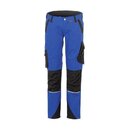 Planam 6412 Norit Damen Bundhose, kornblumenblau/schwarz, 38