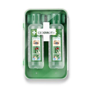 Cederroth Augenduschen-Wandhalter 51011040, f�r 2 Flaschen