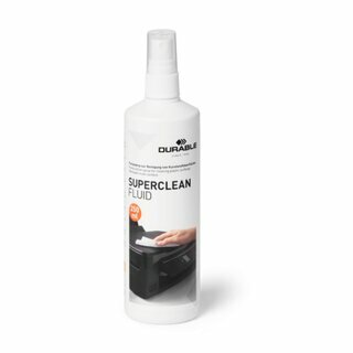 DURABLE Kunststoffreinigungsspray SUPERCLEAN FLUID 250ml 578119, transparent